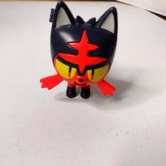 2017 Litten Pokemon Toy McDonald's Sun and Moon Figure 3.5" (U1). - Picture 1 of 5